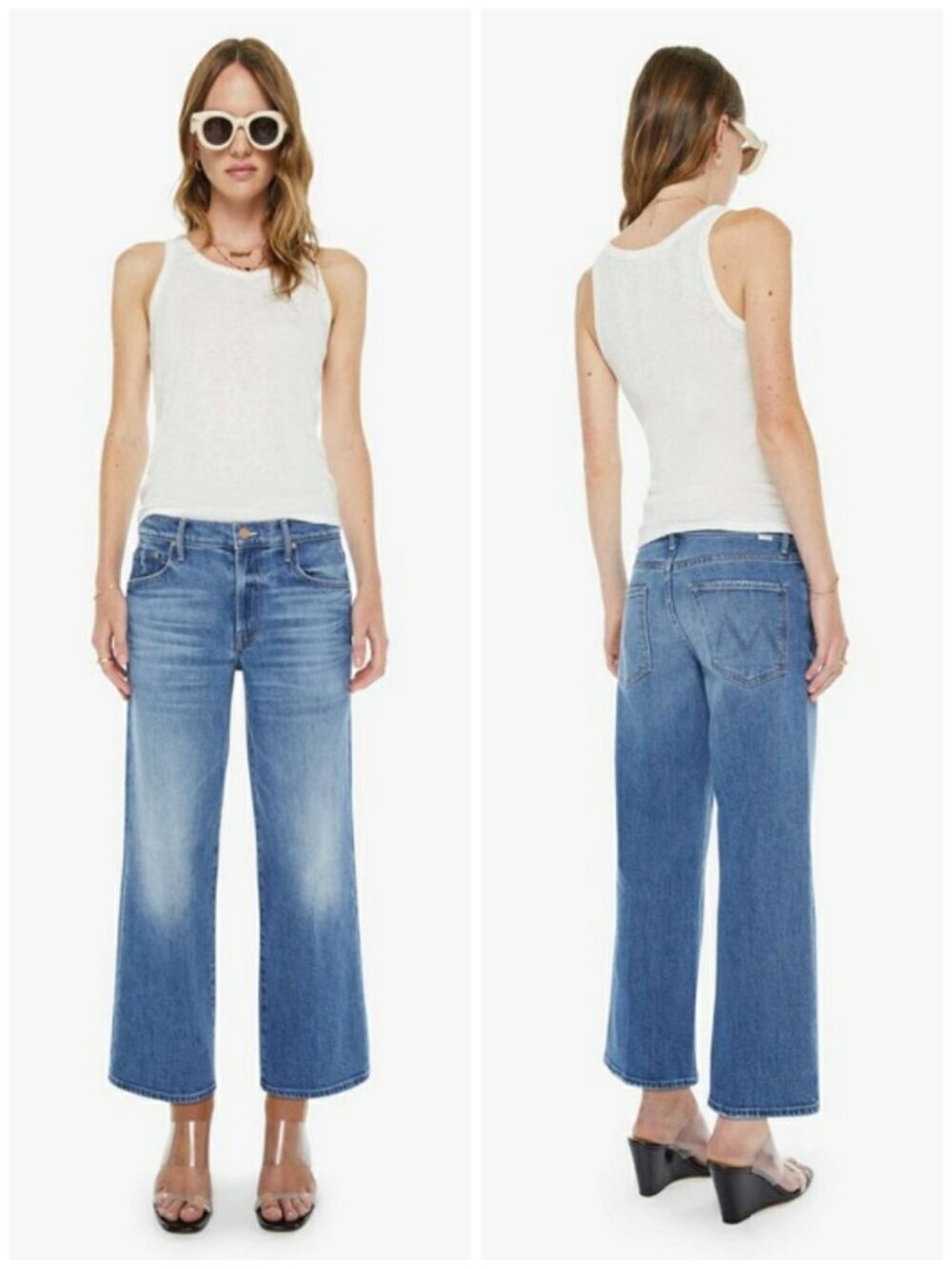 💕MOTHER💕 The Mid Rise Maven Ankle Jeans ~ All Your Eggs In One Basket 34 NWT